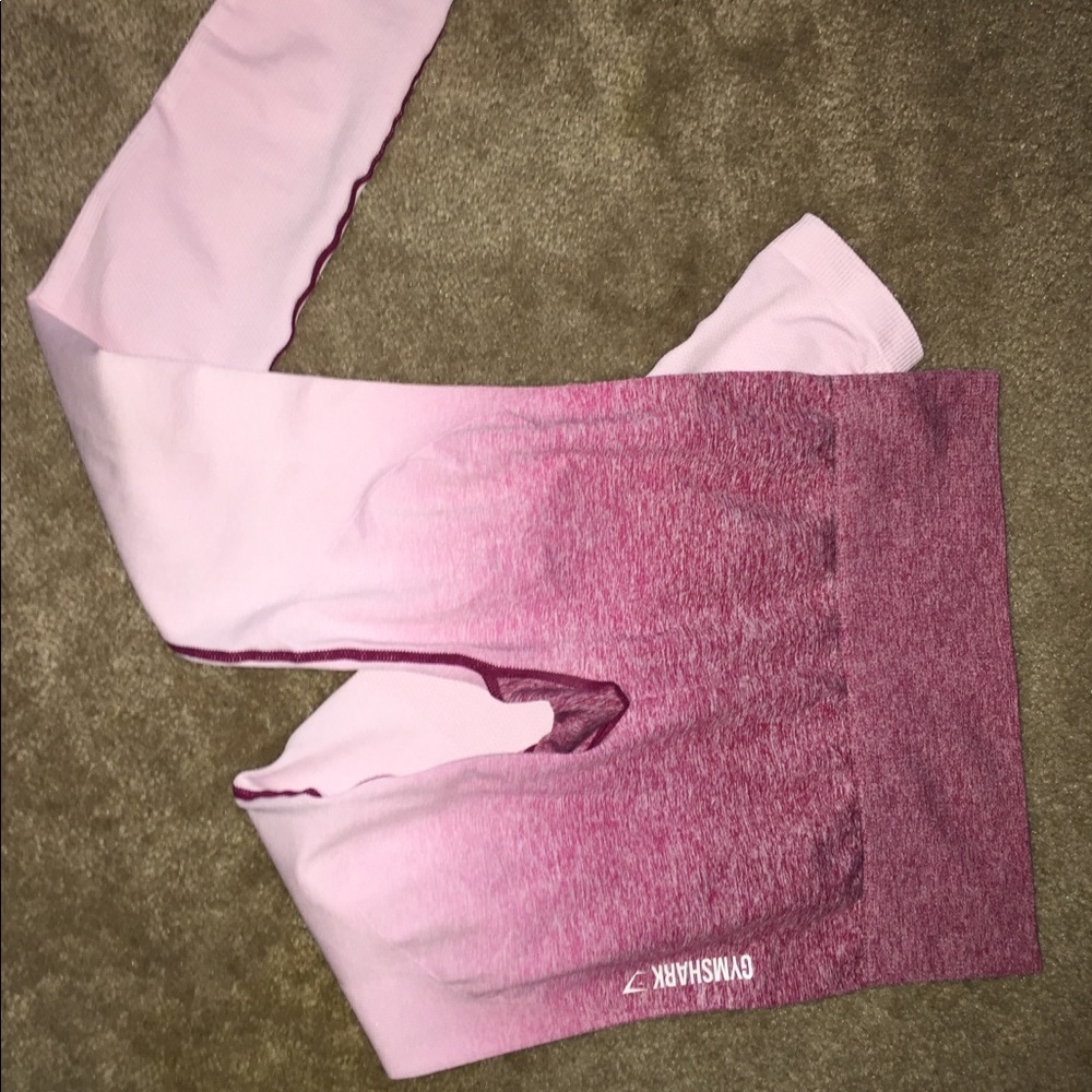 Gymshark Ombre Seamless Beet Marl